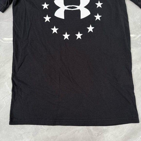 Men’s Under Armour Freedom Patriotic Flag Short Sleeve Heatgear Shirt Small - Picture 4 of 16